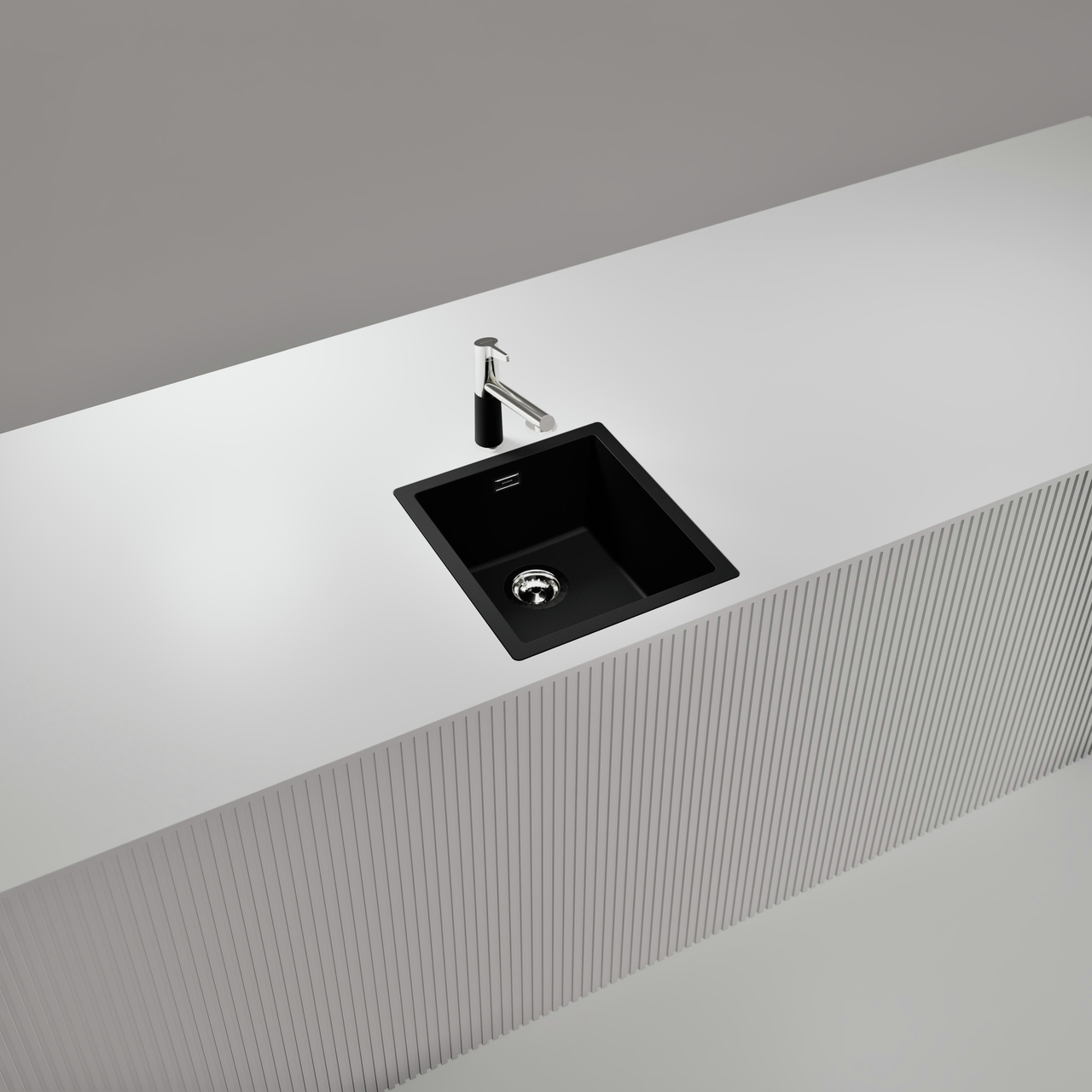 Dřez FORMHAUS D-100LS NERO